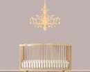 Chandelier Wall Decal Vinyl Decals Modern Wall Art Sticker